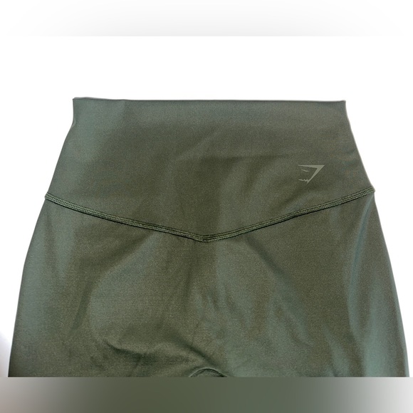💚 Gymshark Elevate Leggings Olive Green Size Small NWOT – High-Rise Seamless Fit - Picture 6 of 9
